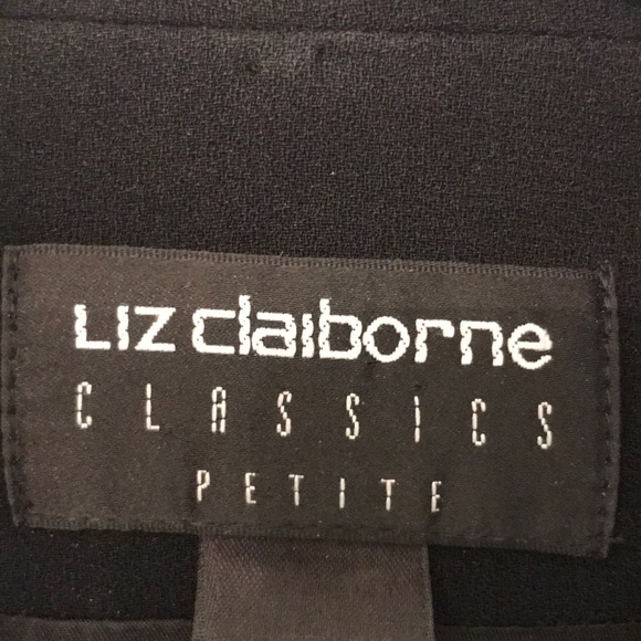 Liz Claiborne black blazer - Picture 4 of 7